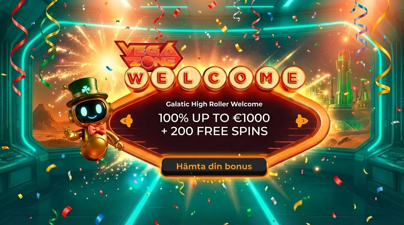 Vegazone storspelare bonusbanner